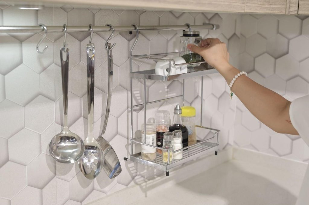 Tenbuild Blog 10 Helpful Kitchen Accessories You Never Know You Needed Hanging Condiment Rack