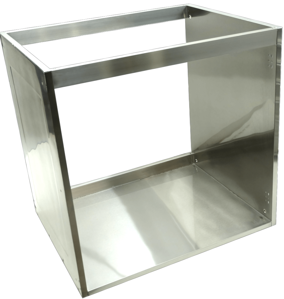 1000mm STAINLESS STEEL CARCASS w/o back cover Tenbuild PH