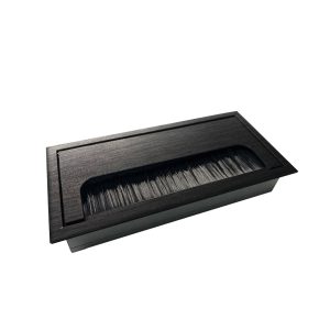 Grommet Rectangular Black (Soft Close)