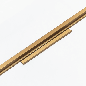 Aluminum Slim Frame with Handle, Gold, 2500mm